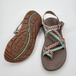 Chaco Classic Dolman Pine Women's 9 Chaco Sandals Multicolor Strappy